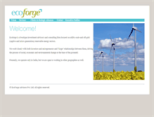 Tablet Screenshot of ecoforge.in